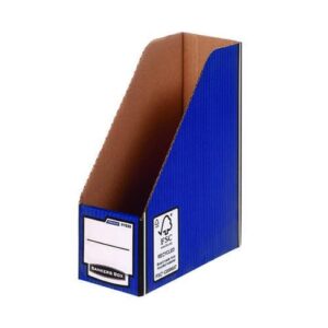 AS1115 | Bankers Box Magazine File Blue Pk5 722907