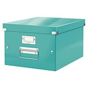 AS1318 | Leitz WOW Click & Store A4 Box Ice Blue