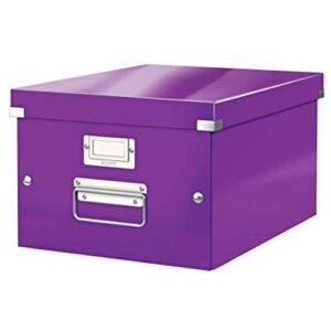 AS1319 | Leitz WOW Click & Store A4 Box Purple