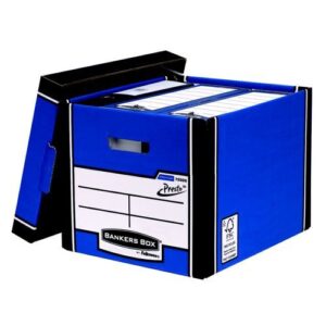 AS5936 | B/Box Prem Presto Tall Stor Box Blue/White 10