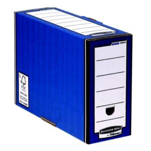 AS5938 | Fellowes Bankers Box Transfer File Blue/White 00059-FF