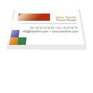 AS9293 | Pelltech Save Business Card Pkt 60x95mm Pack 100 PLH10141