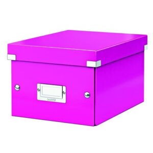 AS9403 | Leitz Wow Click & Store A4 Box Pink
