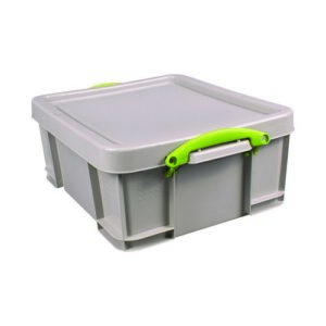 AS9508 | Really Useful 18l Stack Bx Recy Grey