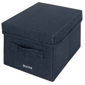 AS9521 | Leitz Fabric Stor Box W.Lid S V.Gy 2s 61460089