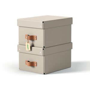 AS9523 | Leitz Puro Storage Box small 7L 100% recycled pack of 2