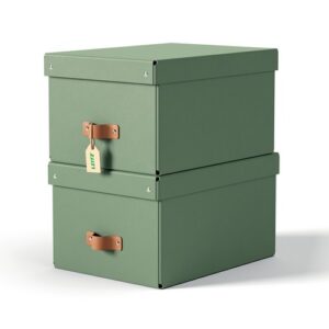 AS9528 | Leitz Puro Storage Box medium 17L100% recycled pack of 3