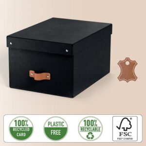 AS9530 | Leitz Puro Storage Box medium 17L100% recycled pack of 5