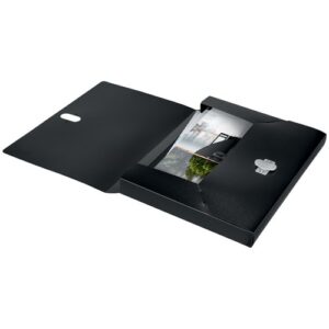BF1401 | Leitz Recycle Box File A4 Black Pack 5