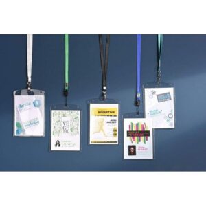 BG1462 | Avery 4834 Large A6 Badge Holders w Ins