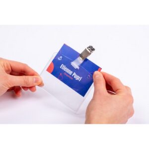 BG3219 | Avery Clip Badge Holders 90 x 60 mm 25s