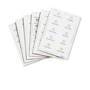 BG6994 | Durable Badgemaker 200 Inserts 54x90mm White 1455/02