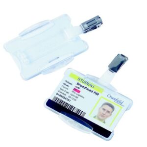 BG8306 | Durable Security Pass Holder Clear Pack 25 8118/19