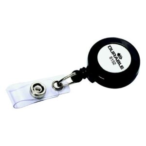 BG8314 | Durable Badge Reel Charcoal Pack 10 8152/58