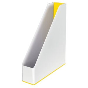 BR5026 | Leitz Magazine File WOW Duo Colour White/Yellow