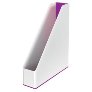 BR5030 | Leitz Magazine File WOW Duo Colour White/Purple