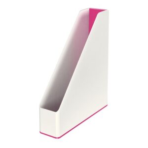 BR7025 | Leitz WOW Magazine File Dual Colour Pink Metallic