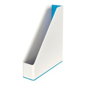 BR7026 | Leitz WOW Magazine File Dual Colour Blue Metallic