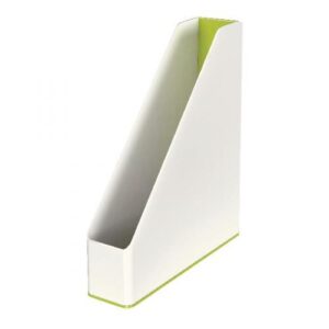 BR7027 | Leitz WOW Magazine File Dual Colour Green Metallic