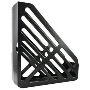 BR9224 | Basic Magazine Rack File Foolscap Black CP073YTBLK