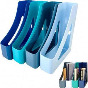 BR9240 | Deflecto Cool Breeze Mag Files 4PK Blue