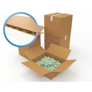 BX7407 | Corrugated Box Single Wall 330x254x178 Brown Pack 25