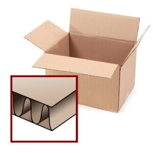 BX7590 | Corrugated Box Box Sin Wall A4 5Rm 305x229x305mm Pk 20 53297