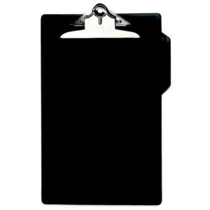CB8142 | Rapesco Heavy Duty Clipboard Foolscap Black CD1000B2
