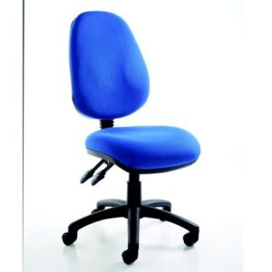 CH1104 | Vantage 2 Lever Operator Chair No Arms Blue