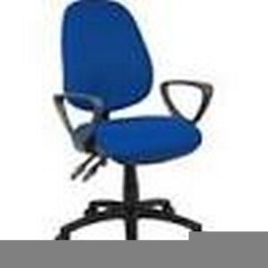 CH1105 | Vantage 2 Lever Operator Chair Fixed Arms Blue