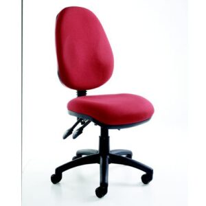 CH1113 | Vantage 2 Lever Operator Chair No Arms Burgundy