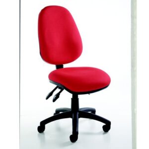 CH1116 | Vantage 2 Lever Operator Chair No Arms Red
