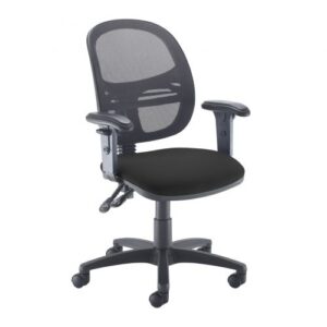 CH1180 | Jota Mesh Medium Back Operators Chair Black