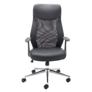 CH1314 | Jemini Mesh High Back Operator Chair Black KF74501