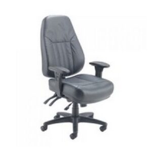 CH1331 | Arista Lucania Leather Task Chair Black KF74022