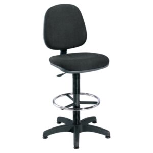 CH1347 | Jemini Medium Back Draughtsman Chair Charcoal KF838253