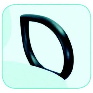 CH1440 | Jemini Fixed Arms Black (Pack of 2) KF00729