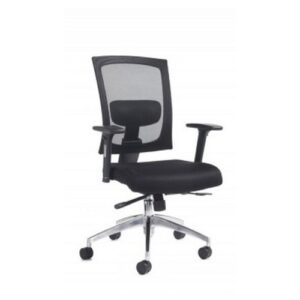 CH1568 | Dams Gemini 300 Fabric Mesh Chair With Arms No Headrest