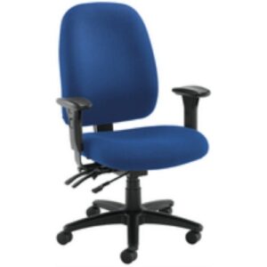 CH2006 | Avior Heavy Duty High Back Chair with Lumbar Blue KF72249