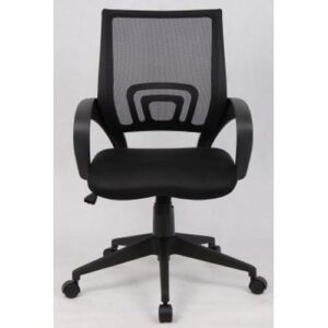 CH2140 | Altino Mesh Back Chair Fixed Arms In Charcoal