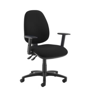 CH2241 | Jota High Back Operator Chair With Adjustable Arms Black