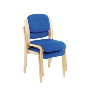 CH2255 | Jemini Wood Frame Side Chair Blue