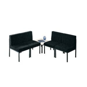 CH2262 | Jemini Charcoal Reception Chair KF04010