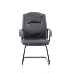 CH2325 | Bella Black Leather Cantilever with Blac