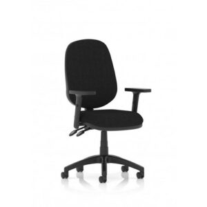 CH2358 | Luna II Lever Task Operator Chair Black