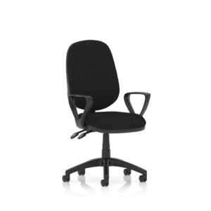 CH2360 | Luna II Lever Task Operator Chair Black