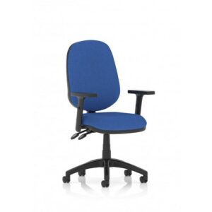 CH2361 | Luna II Lever Task Operator Chair Blue W