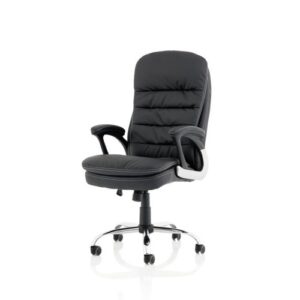 CH2372 | Ontario Black PU Chair