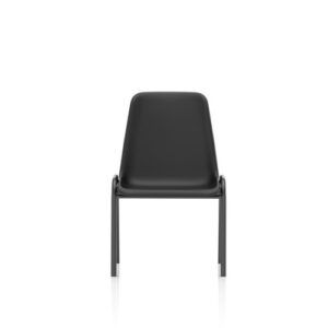 CH2380 | Polly Stacking Visitor Chair Black Polyp