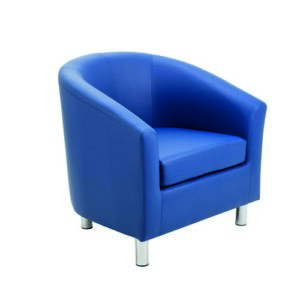 CH9215 | Tub Pu Armchair Blue